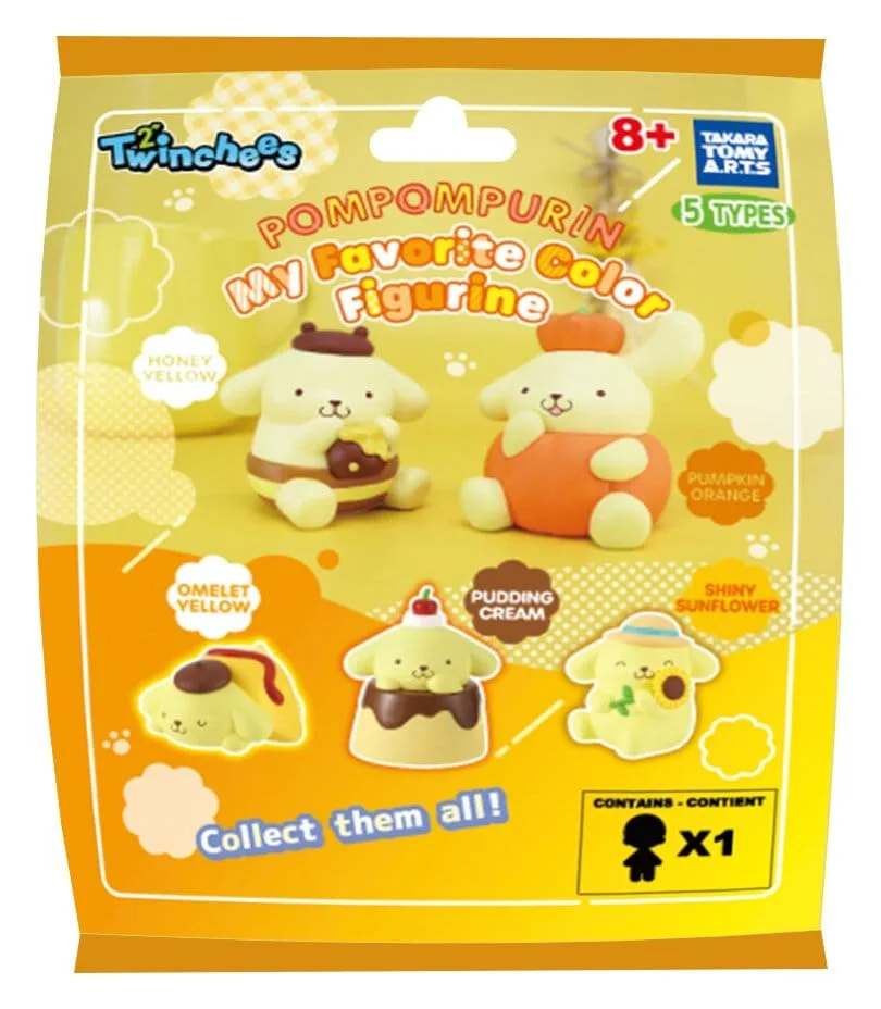 Sanrio Mini Figure Display – Twinchees Pompompurin 5 cm 7