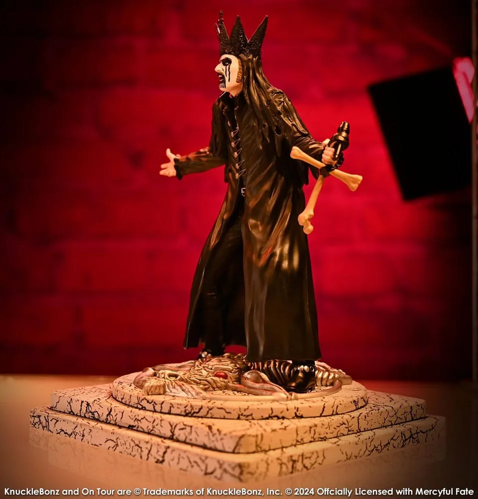 Mercyful Fate Statue – King Diamond III Black Version 22 cm 17
