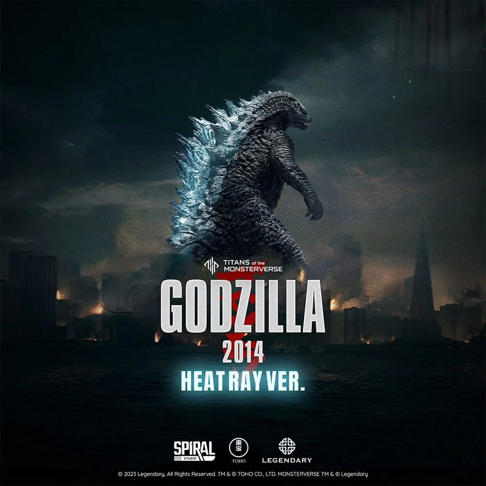 Godzilla 2014 PVC Statue – Heat Ray Version 44 cm 2