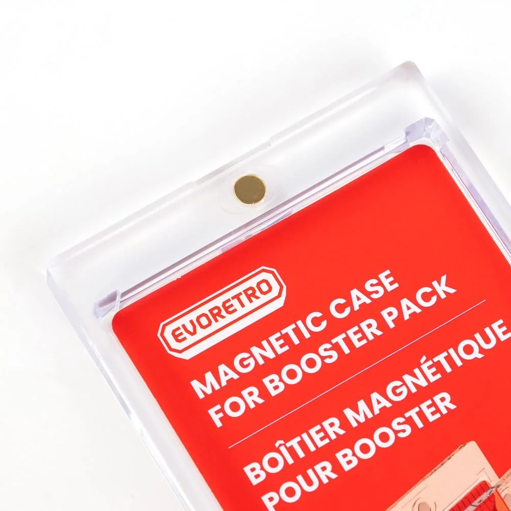 Booster Pack Acrylic Cases – Magnetic One Touch 10-Pack 18