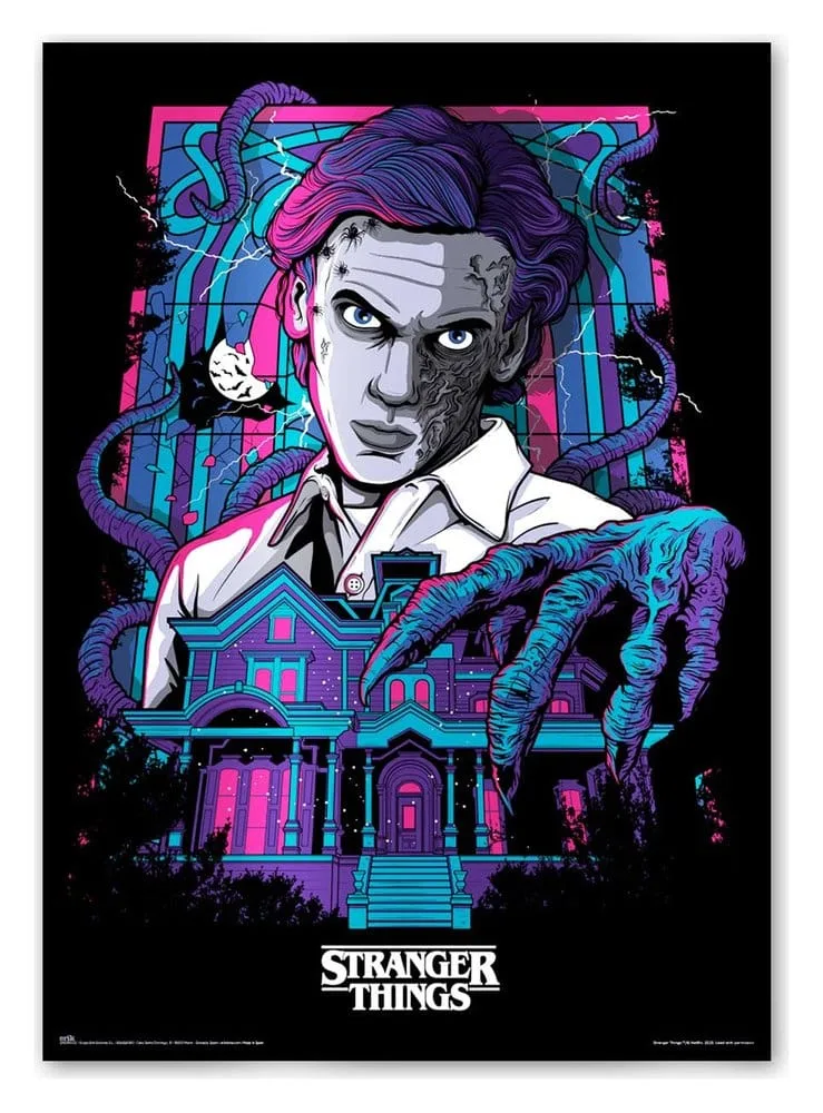 Stranger Things Poster – Glow in the Dark 50 x 70 cm