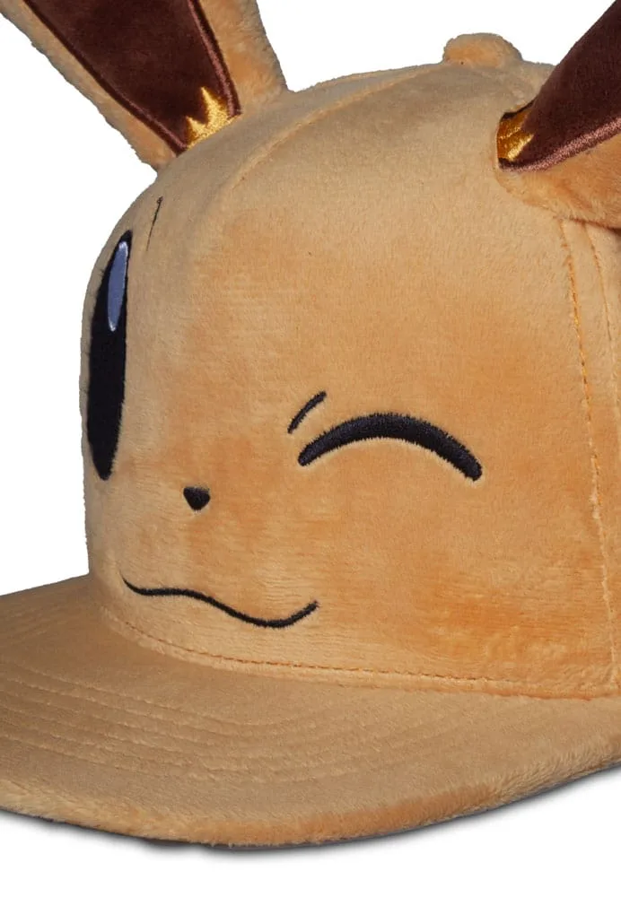 Pokémon Snapback Cap – Winking Eevee 3