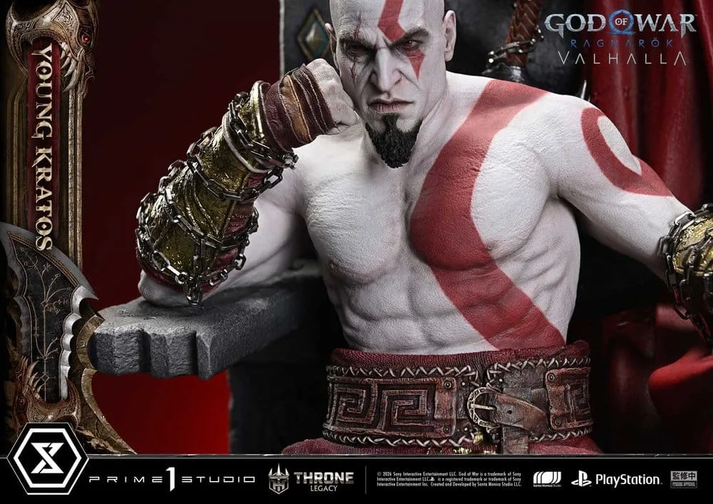 God of War Ragnarok Beeld – Young Kratos 1:3 91 cm 15