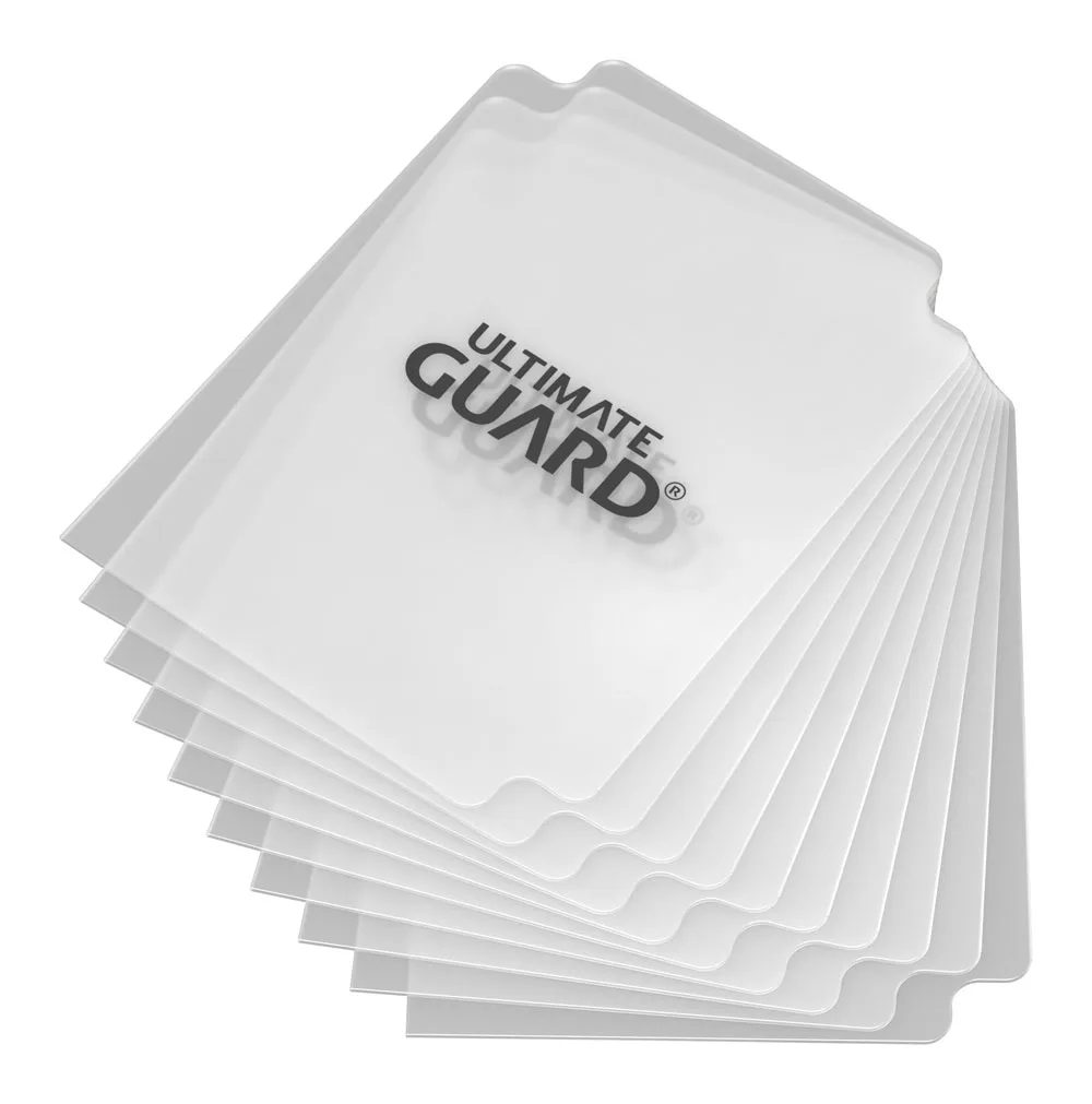 Ultimate Guard Card Dividers – Transparent 10 Pack 67 x 93 mm