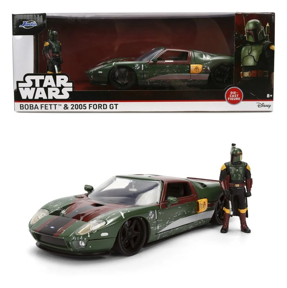 Star Wars modelauto – Boba Fett 2005 Ford GT 1:24 2