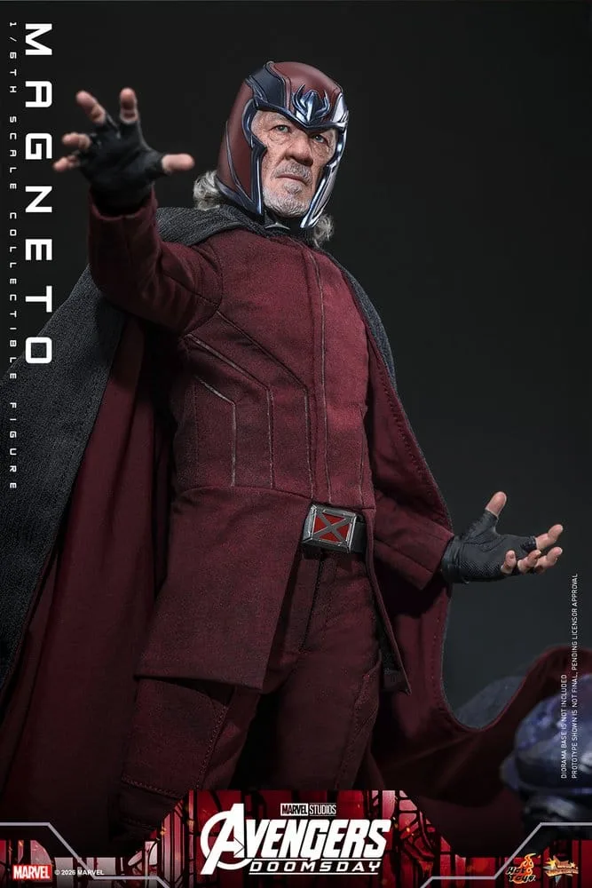 Avengers Doomsday Action Figure – Magneto 1/6 30 cm 6