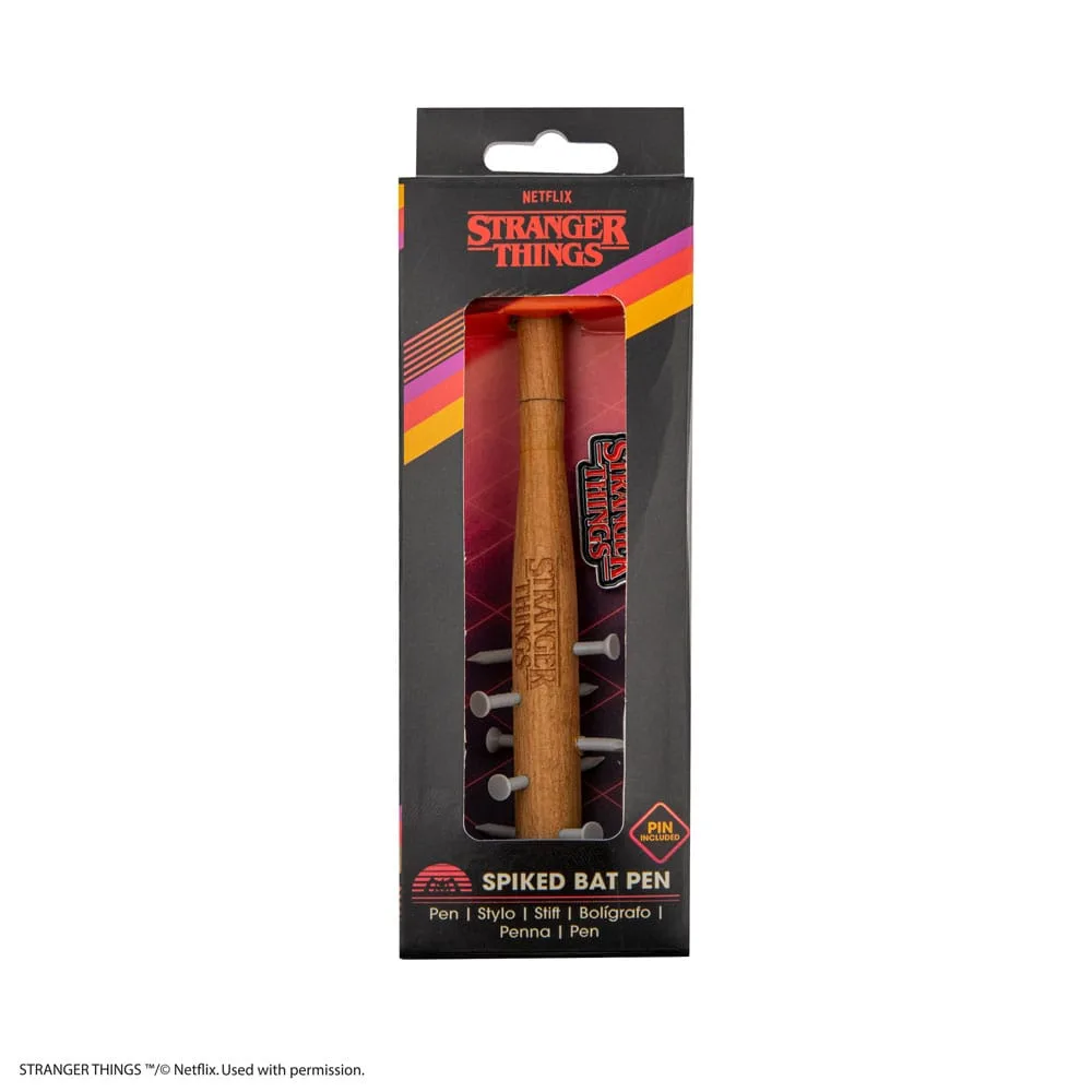 Stranger Things Pen – Spiked Bat with Pin 13 cm 4