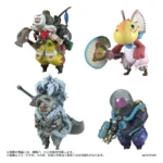 Monster Hunter Minifiguren – Palico Vol. 1 4er-Set 8–9,5 cm 1