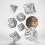 The Witcher Dice Set – Geralt the White Wolf 1