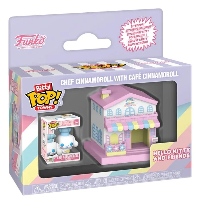 Sanrio Vinyl Figure – Cinnamoroll Cafe Bitty Pop 2.5 cm 4