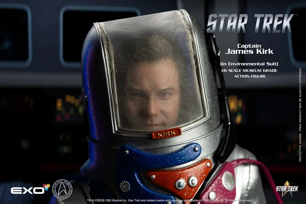 Star Trek Action Figure – Kirk Environmental Suit 1/6 29 cm 2