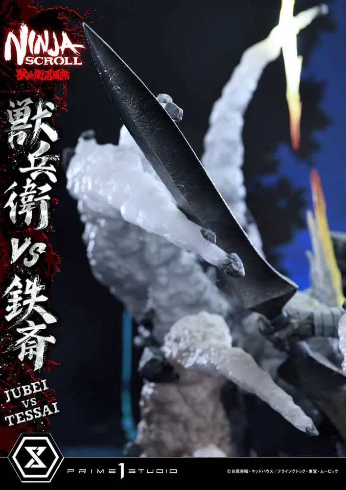 Ninja Scroll Statue – Jubei vs Tessai Deluxe 101 cm 23