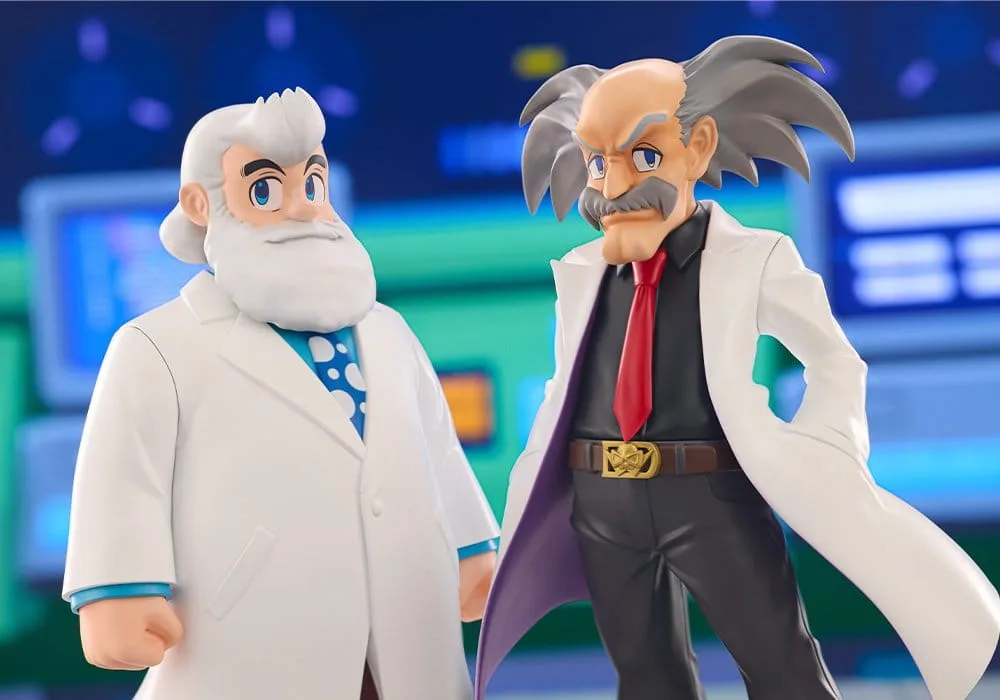 Mega Man PVC Figures – Oshi Works Dr Wily and Dr Light 2-Pack 2