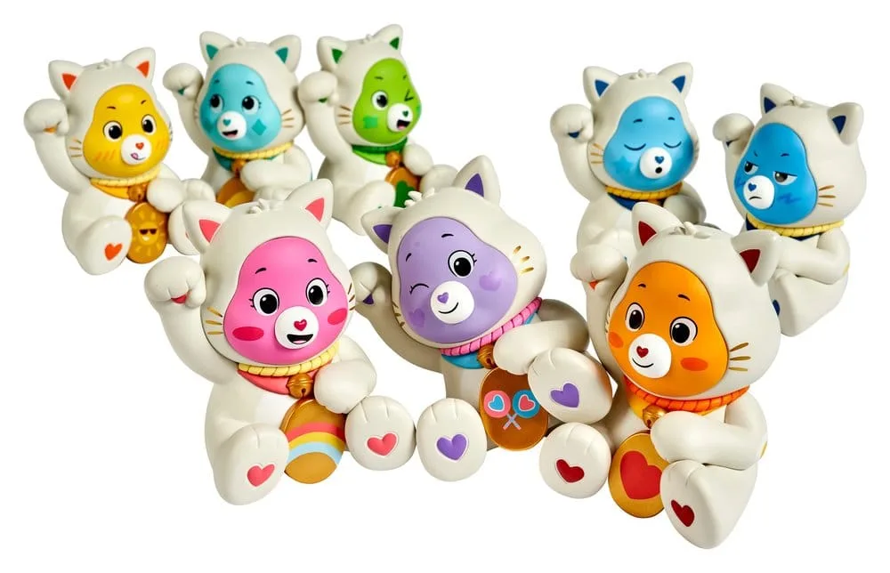 Care Bears Plush Figures – Fukuheya Display of 8 8 cm 3