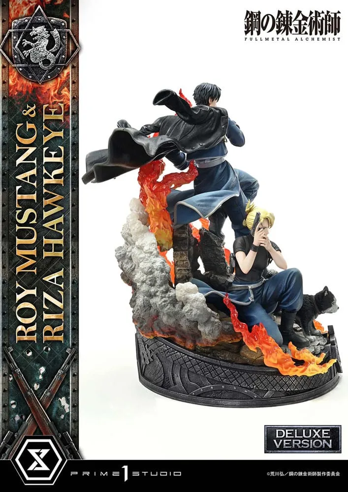 Fullmetal Alchemist Statue – Roy and Riza Deluxe 50 cm 21