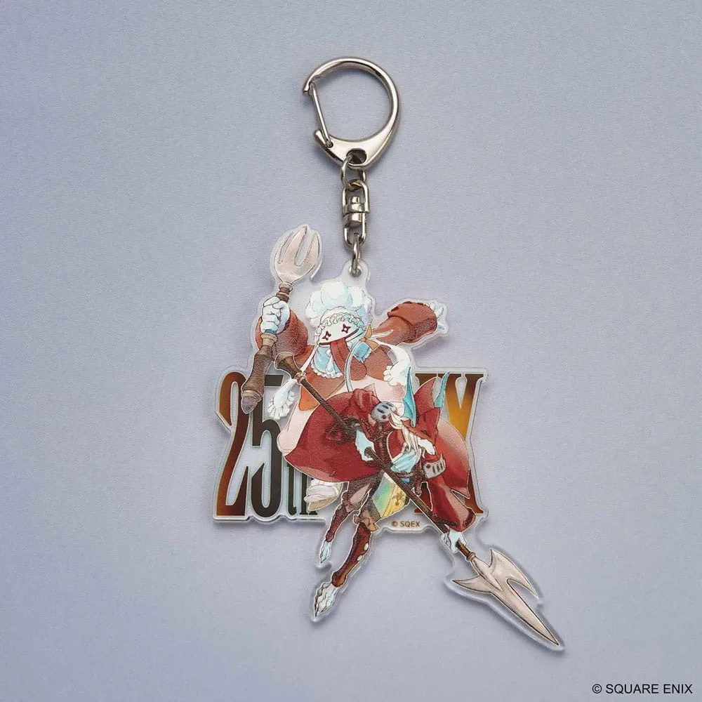 Final Fantasy IX Acrylic Keychain – Quina and Freya 25th Anniversary