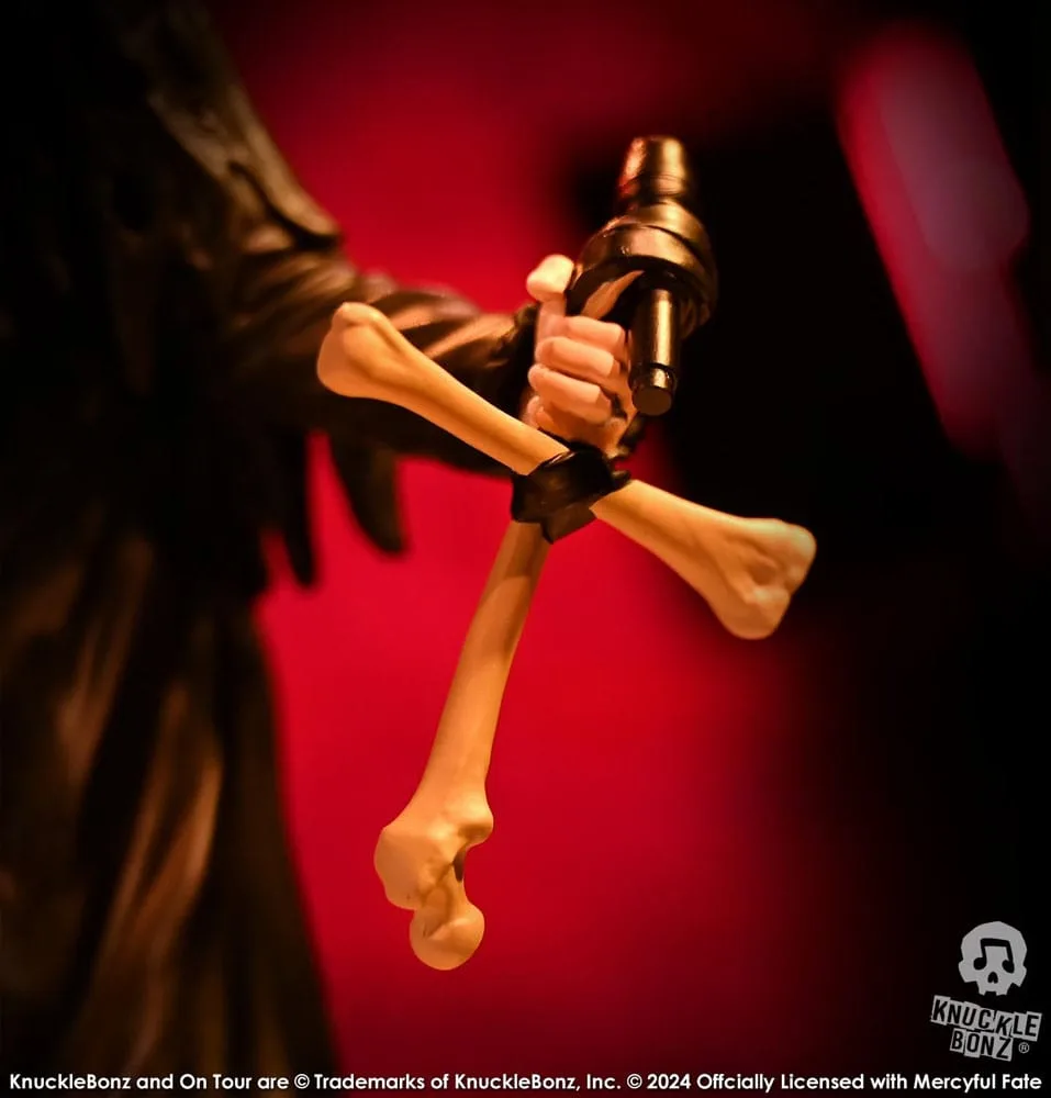 Mercyful Fate Statue – King Diamond III Black Version 22 cm 6