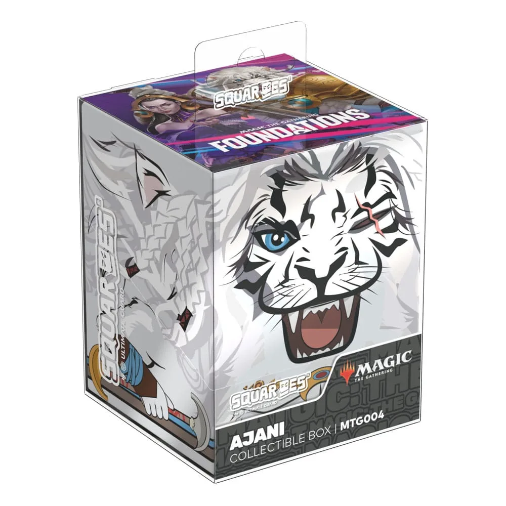 Magic The Gathering Deck Box – Ajani Foundations Squaroe 9