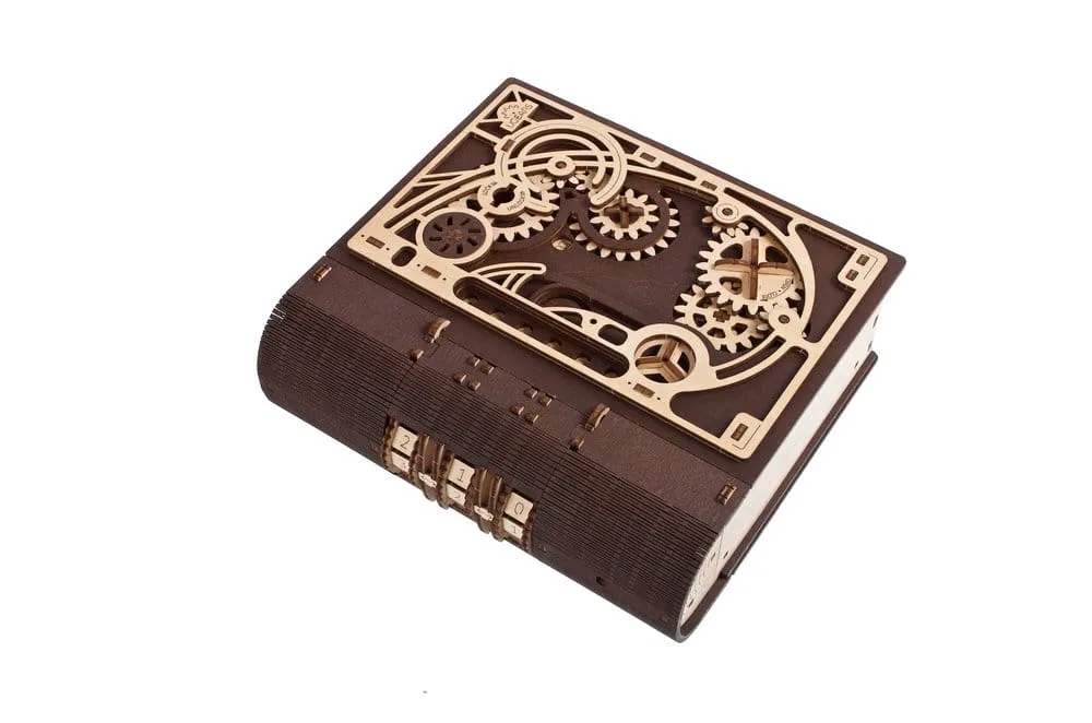 Ugears Wooden Model Kit – Book of Secrets 4