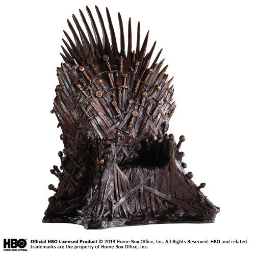 Game of Thrones Statue – Bronze Iron Throne 36 cm