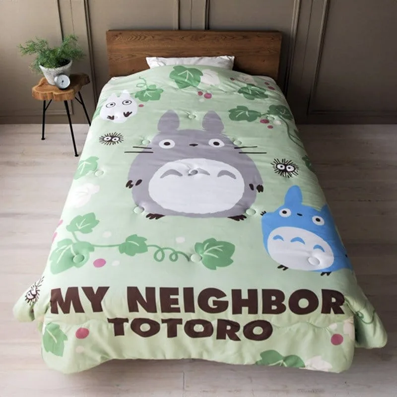 My Neighbor Totoro Comforter – Natsu Green Leaf