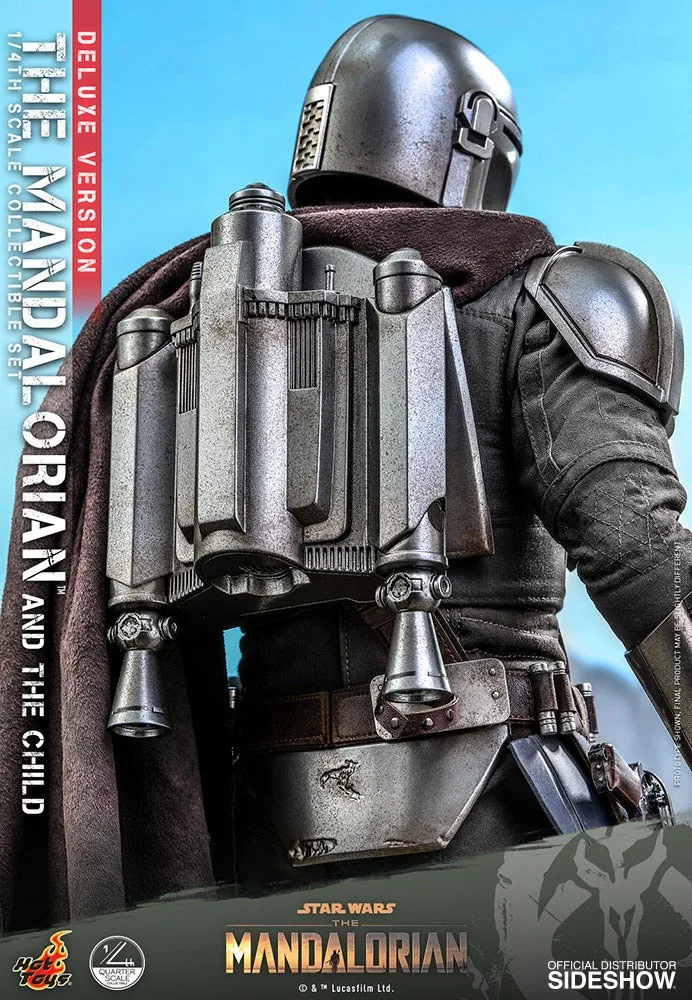 Star Wars Action Figures – Mandalorian and Child Deluxe 1/4 Scale 19