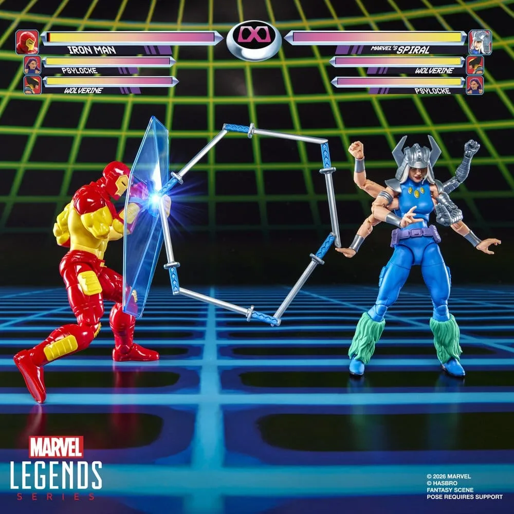 Marvel Legends Action Figures – Iron Man and Spiral 2-Pack 15 cm 14