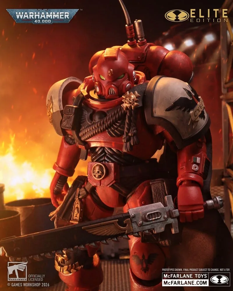 Warhammer 40,000 Action Figure – Captain Cyrus Elite Edition 20 cm 13