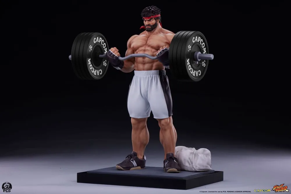 Street Fighter Statue – Ryu Battle Edition Powerlifting 53 cm 5