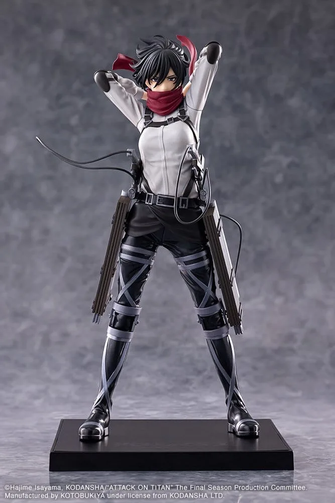 Attack on Titan PVC Figure – Mikasa Ackerman Oshi Works 25 cm