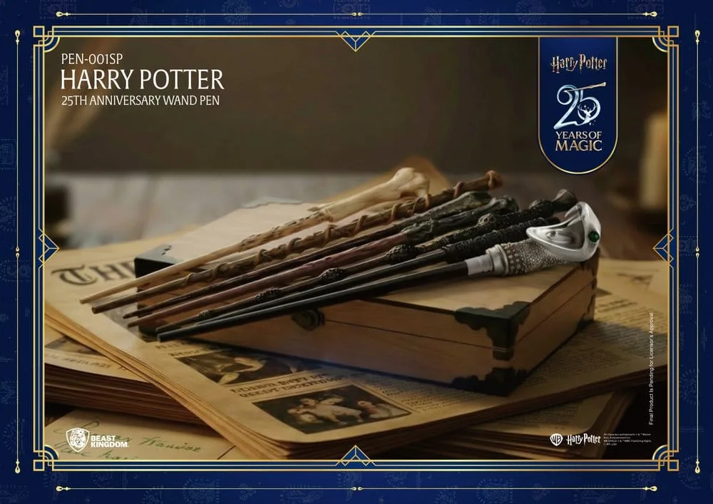 Harry Potter Wand Pens – Blind Box Pack of 6 Approx 30 cm
