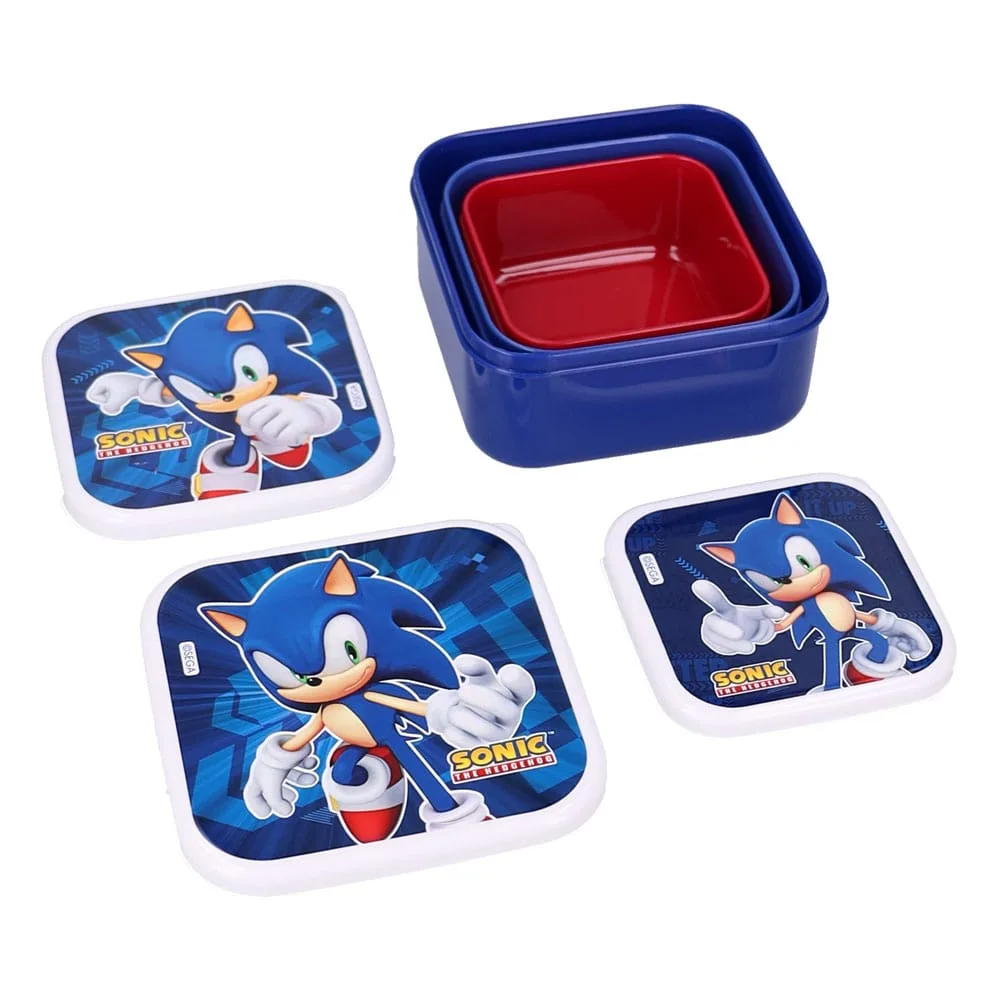 Sonic the Hedgehog Snack Boxes – Fresh Bites Set 9