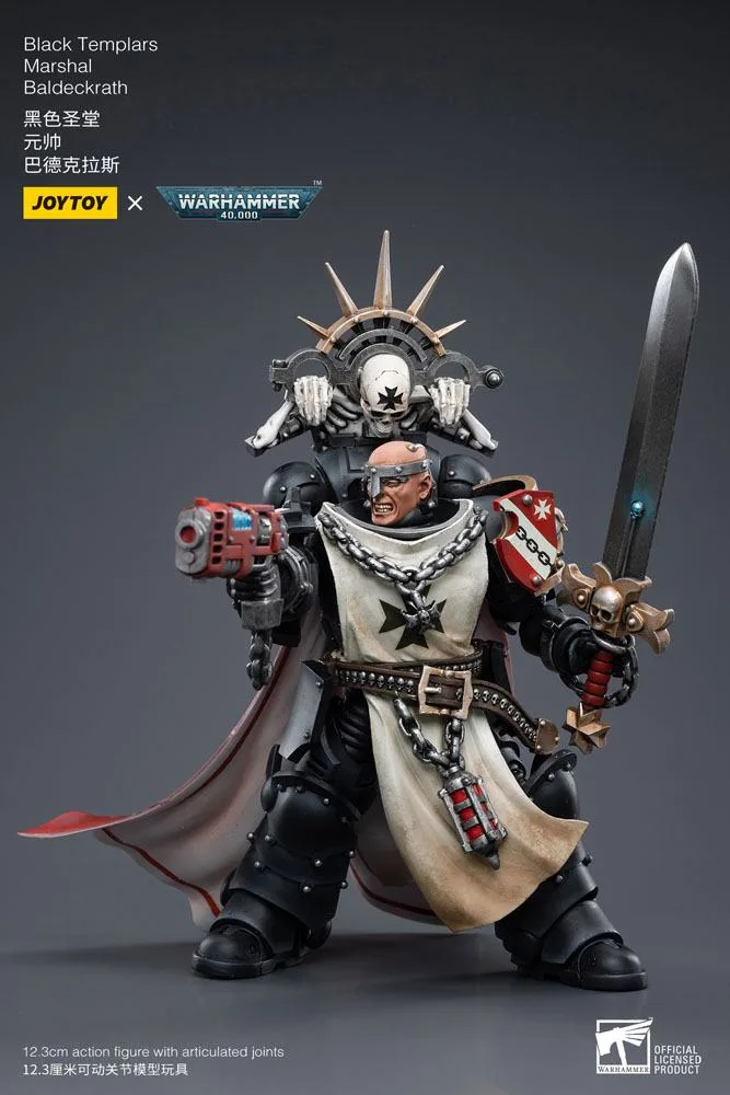 Warhammer 40k Action Figure – Marshal Baldeckrath 12 cm 5