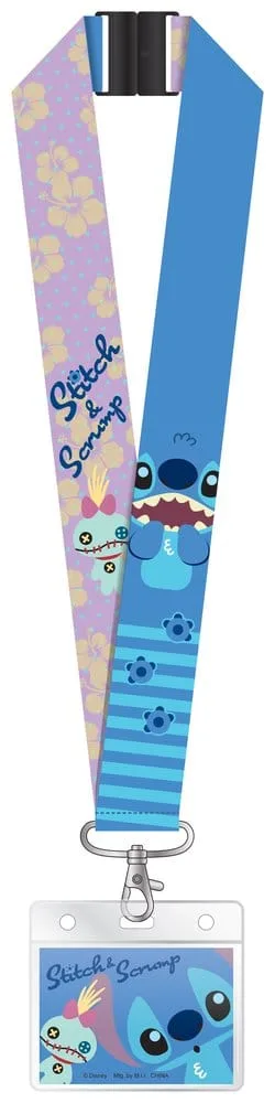 Lilo & Stitch Lanyard – Deluxe Stitch with Card Holder