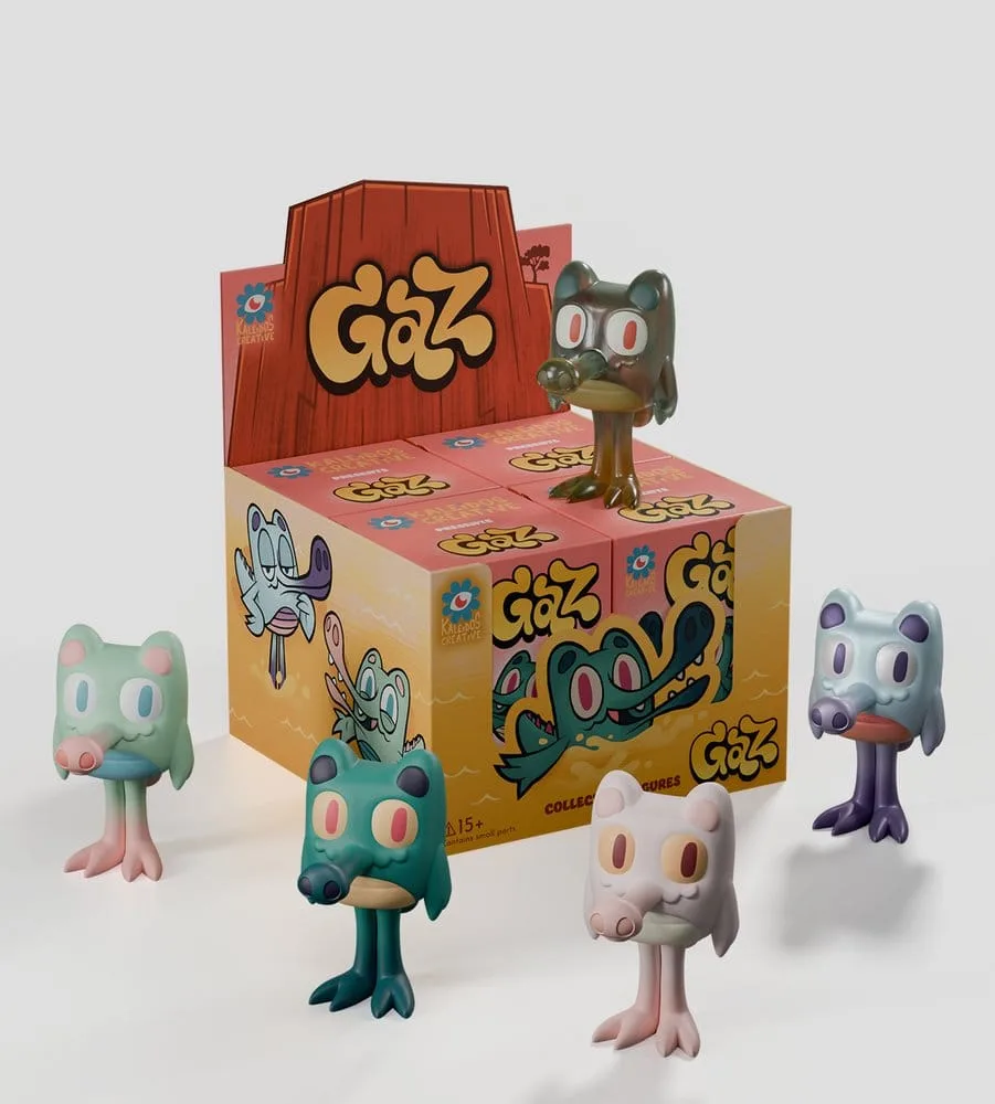 Gaz Mini Figures – Blind Box Display of 4 7 cm 9