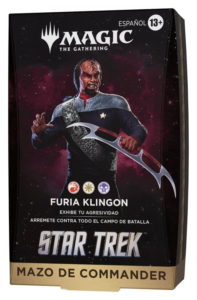 Magic: The Gathering Star Trek Commander Decks – Spanish Set of 4 4