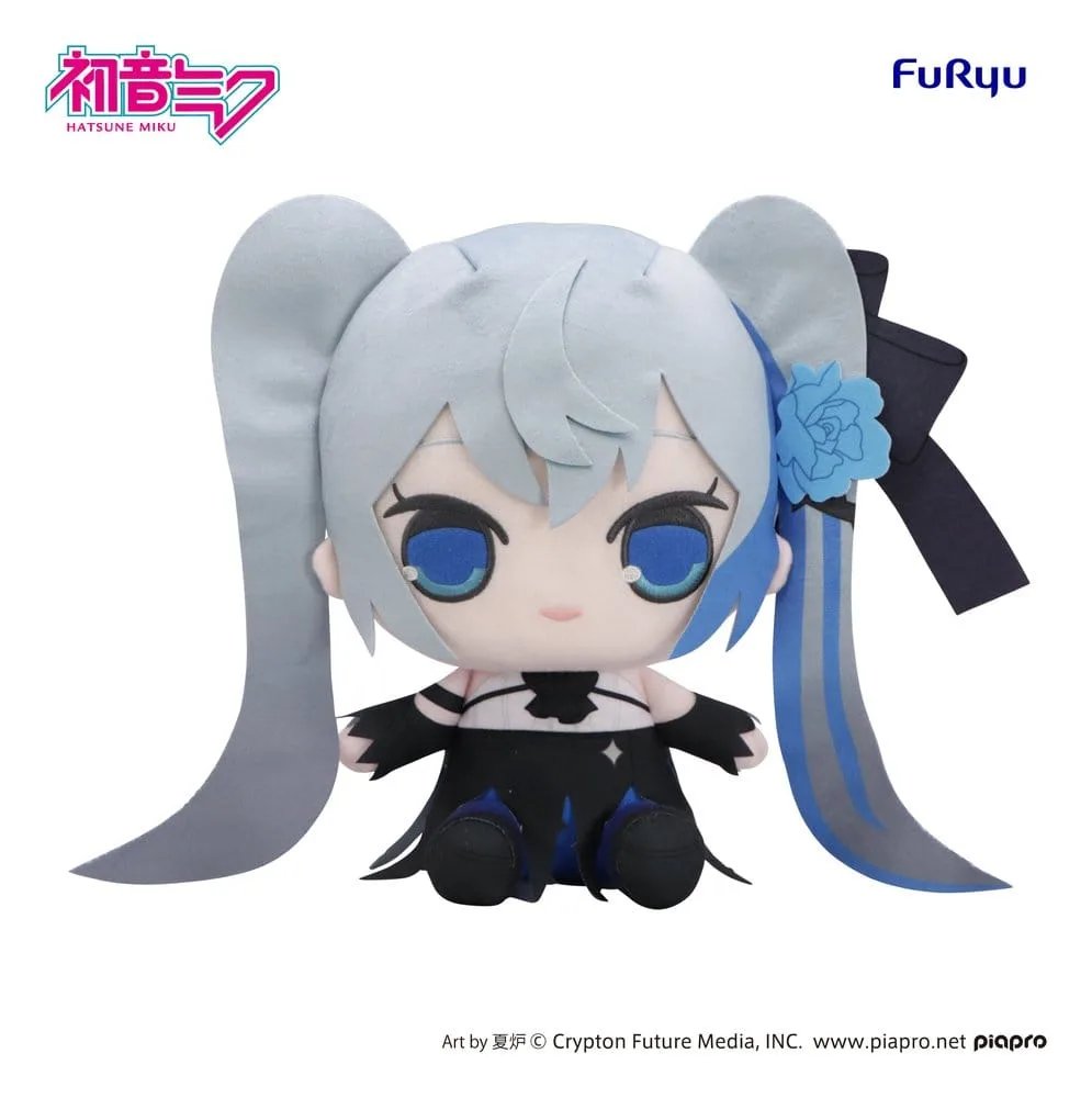 Hatsune Miku Plush – Kyurumaru Blue Rose 28 cm