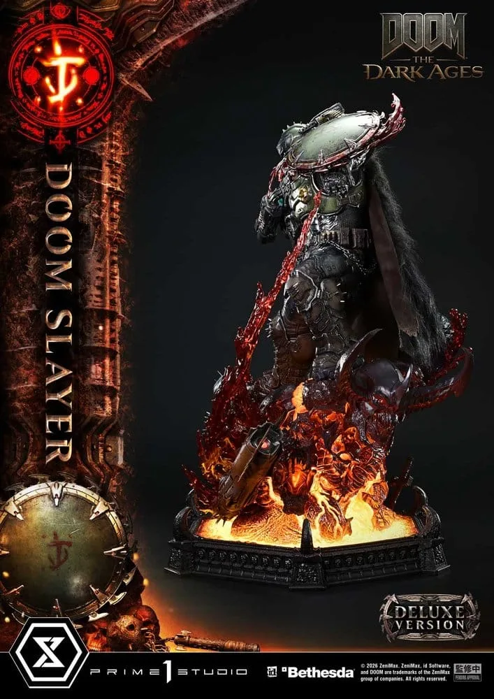 DOOM The Dark Ages Statue – Slayer Deluxe 1/4 77 cm 13