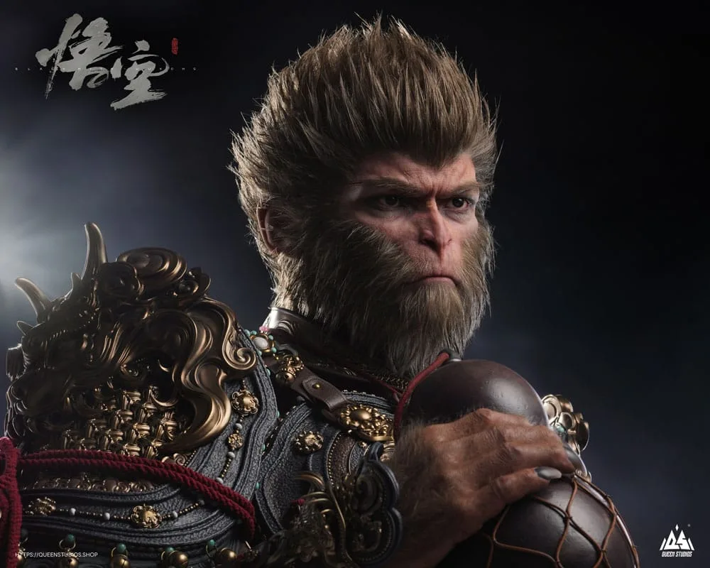 Black Myth Wukong Bust – The Destined 1:1 Scale 100 cm 5