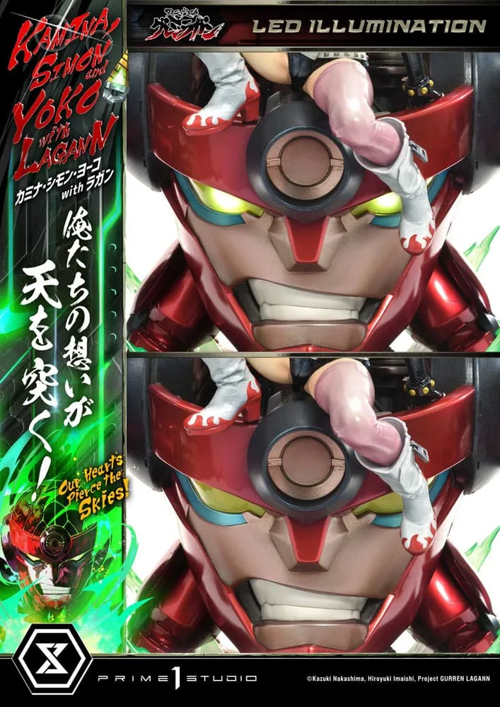 Gurren Lagann Statue – Team with Lagann Deluxe Bonus 1/4 97 cm 3