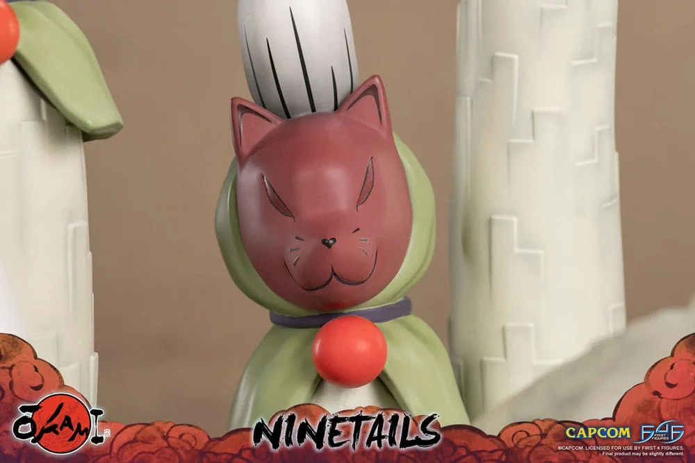 Okami Statue – Ninetails 51 cm 19
