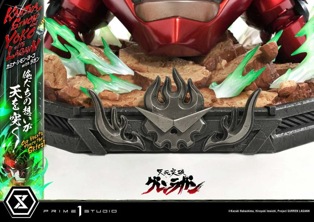 Gurren Lagann Statue – Kamina Simon Yoko with Lagann Deluxe 97 cm 21