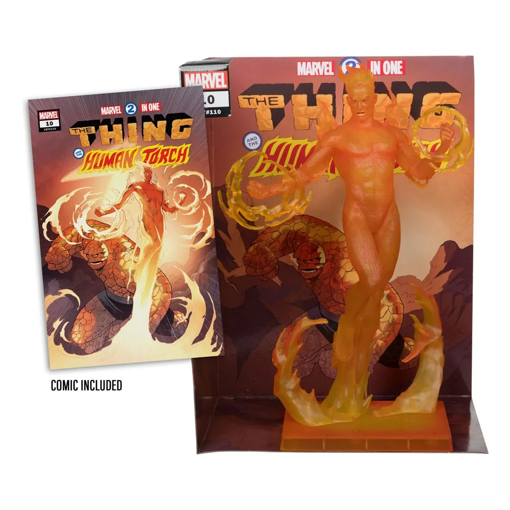 Marvel Statue – Human Torch Marvel 2-in-One 1:6 29 cm 2