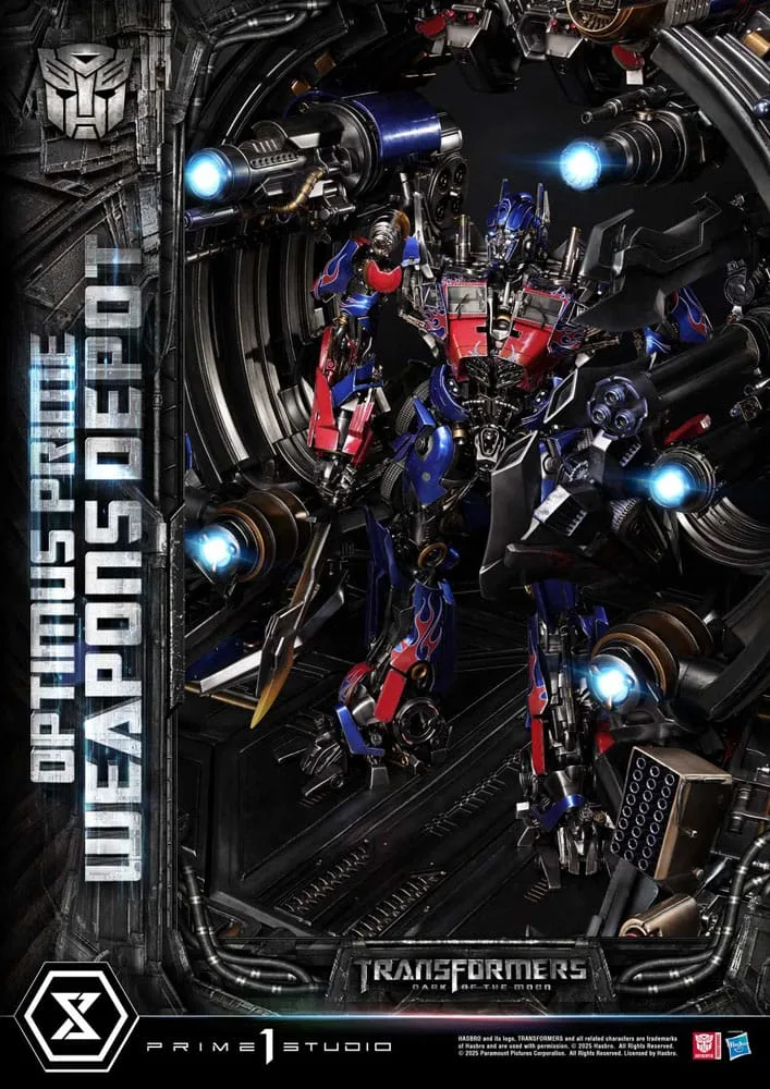 Transformers Statue – Optimus Prime Weapons Depot 27