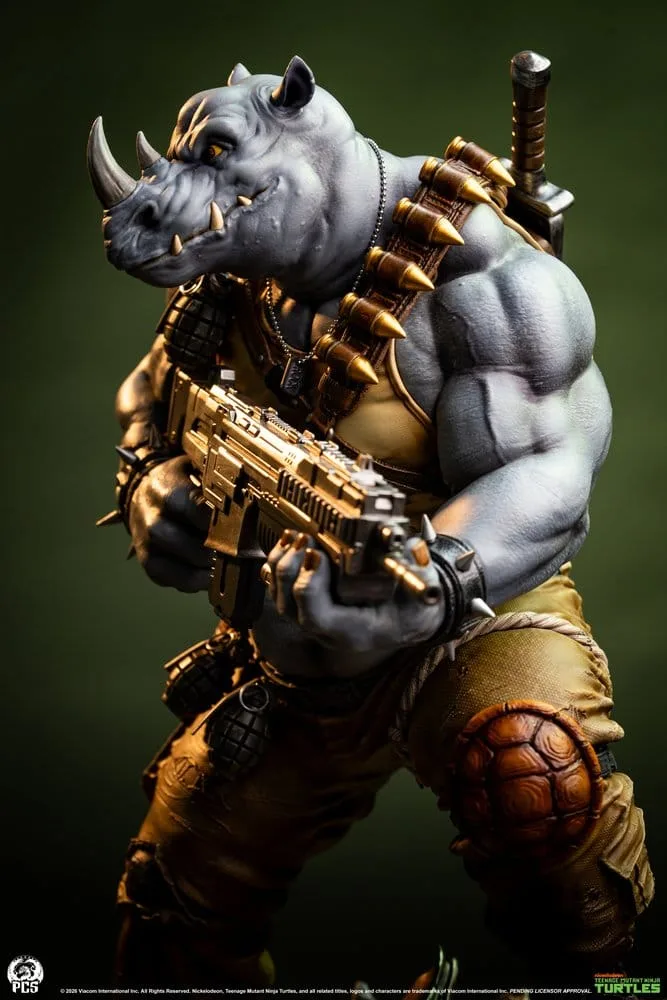 Teenage Mutant Ninja Turtles Statue – Legends Rocksteady 1/3 69 cm 18