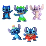Lilo & Stitch Mini Figures – Stitch and Angel Set of 5 7 cm 1