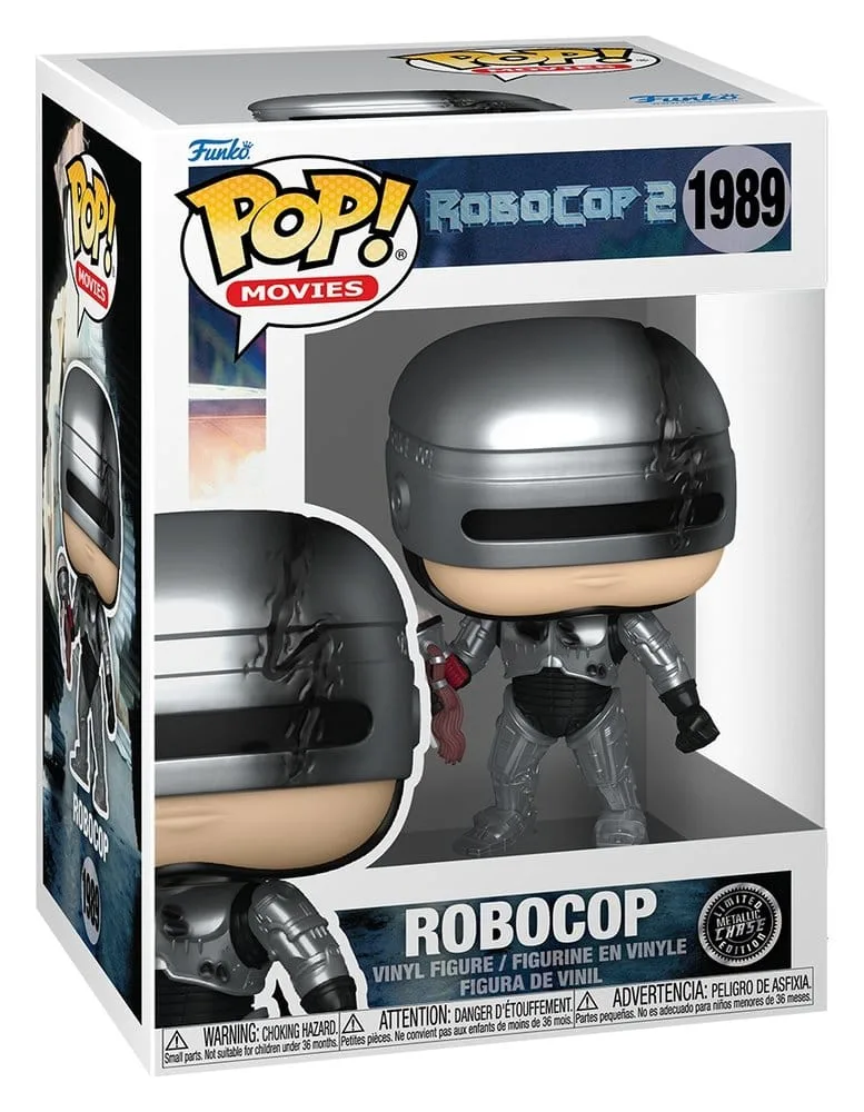RoboCop Vinyl Figure Set – Metallic and Chase 6-Pack 9 cm 5