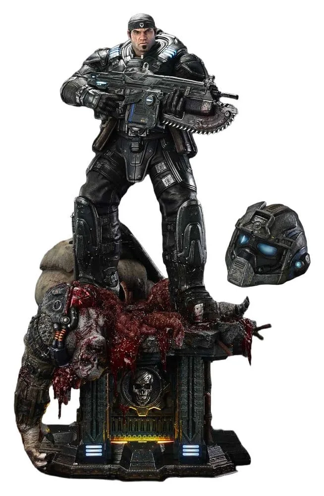 Gears of War Statue – Marcus Fenix Ultimate Bonus 97 cm 1
