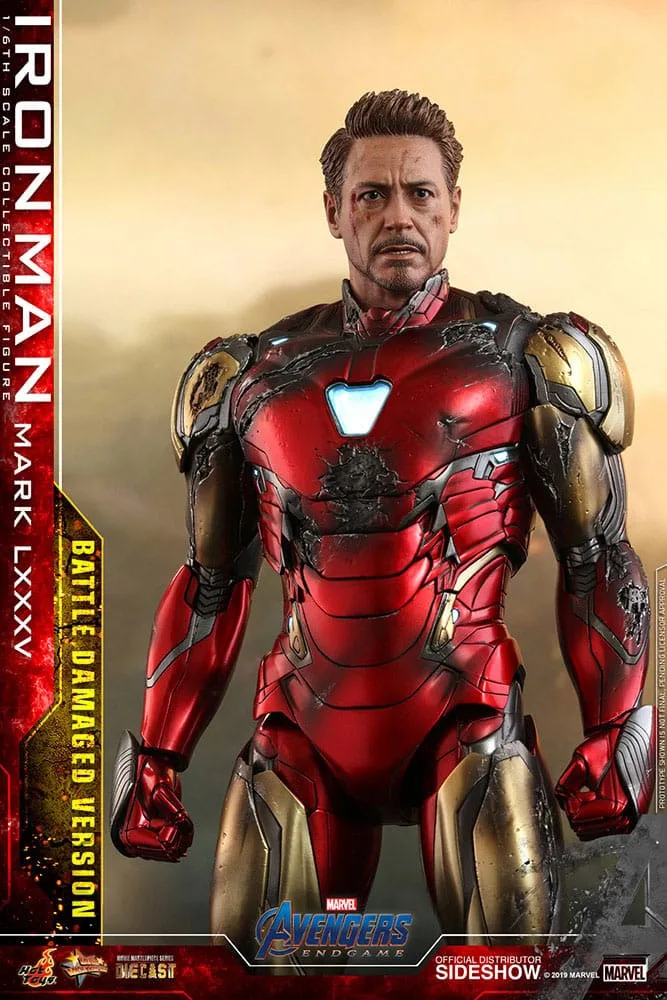 Avengers Endgame Figure – Iron Man LXXXV Battle Damaged 32 cm 2