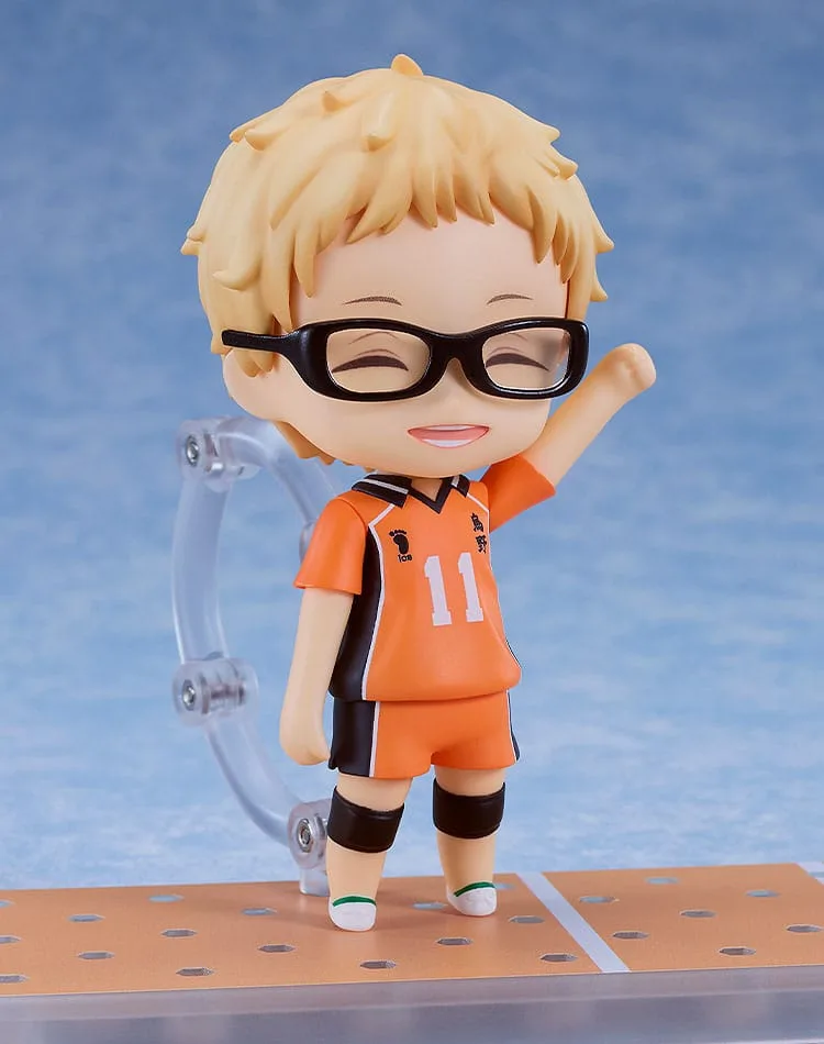 Haikyu Nendoroid Figure – Kei Tsukishima New Karasuno Version 10 cm 7